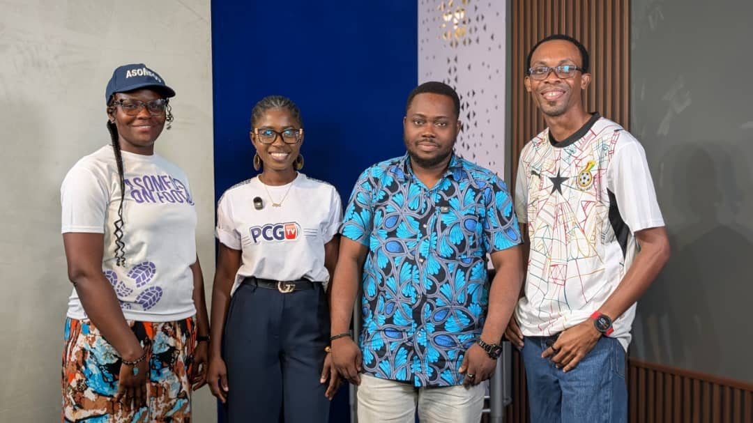 The Bridge team and guests gathered in the studio